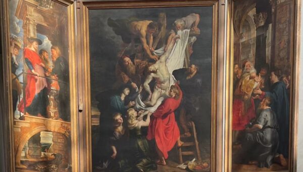 The Raising of the Cross by Peter Paul Rubens 彼得·保罗·鲁本斯的《十字架的竖立》