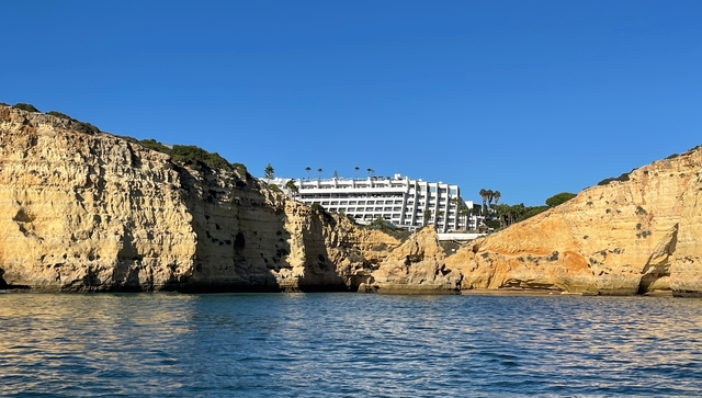 Tivoli Carvoeiro spotted from the water