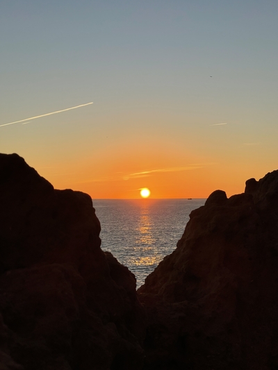 Portugal Algarve Carvoeiro Sunset