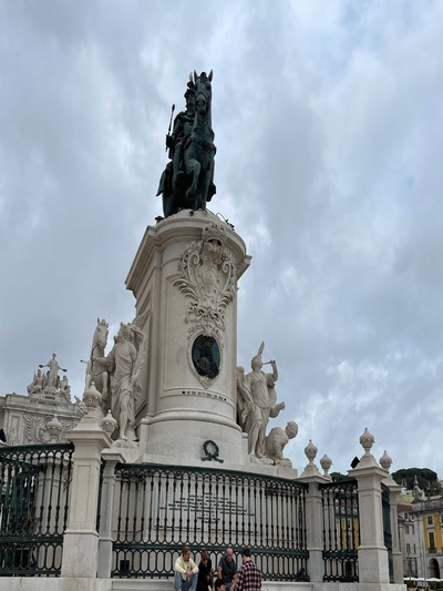 Lisbon Praça do Comércio, Commerce Market