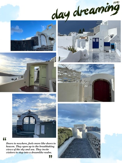 Oia Door to the Heaven