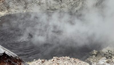 boiling mud