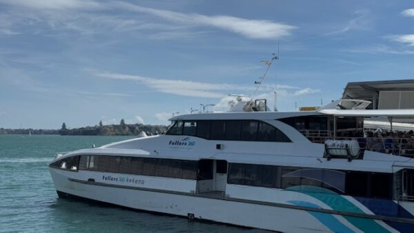 Fullers360 boat to Waiheke Island