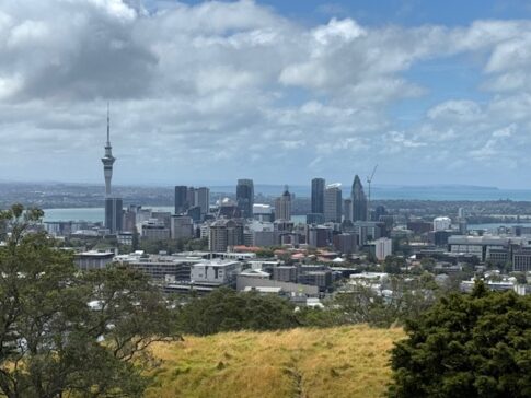 auckland city view from mount eden