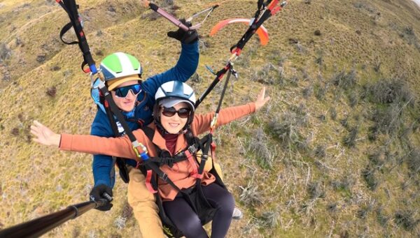 Paragliding Queenstown New Zealand 新西兰皇后镇滑翔伞