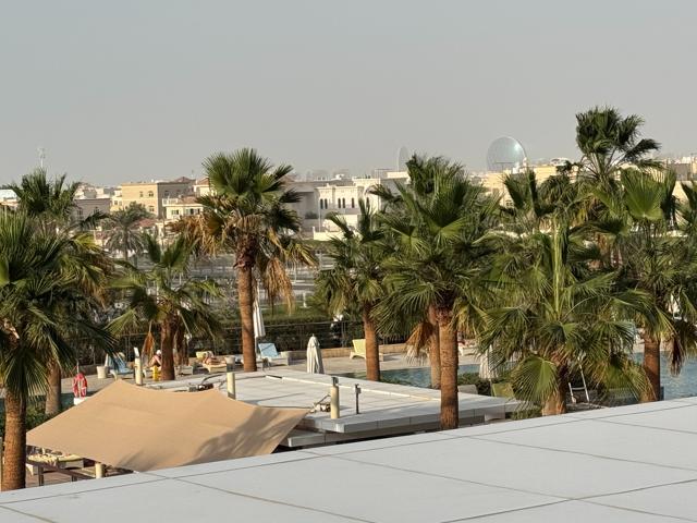 Abu Dhabi at Sunset 晚霞中的阿布扎比