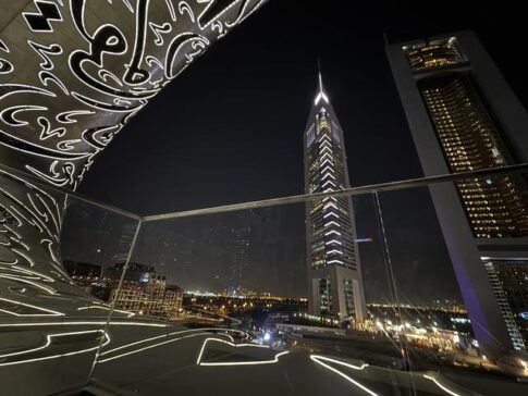 Museum of The Future outside 未来世界外景