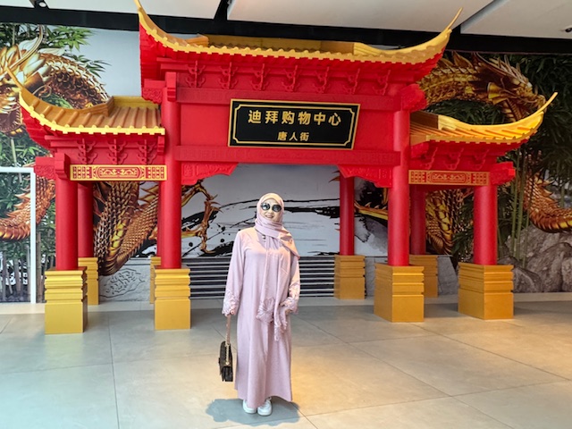 Dubai Mall Chinatown Arch Photo Spot 唐人街牌楼打卡点