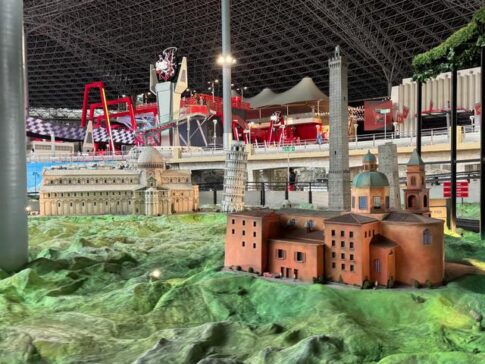 Ferrari World Abu Dhabi – Miniature Italy Landmarks 阿布扎比法拉利世界－意大利地标微缩模型