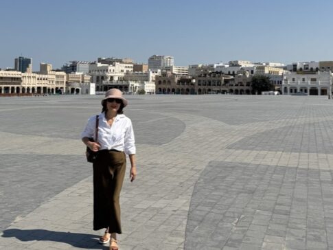 Doha Souq Waqif Main Square with Open Space and Historic Architecture多哈瓦奇夫市集主广场开放空间与历史建筑