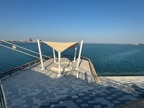 Doha Marina Stair View多哈海滨沿岸全景