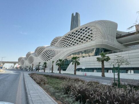 King Abdullah Financial District Metro Station 阿卜杜拉国王金融区地铁站