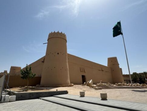 Riyadh Masmak Fortress Outside View利雅得马斯马克堡垒外观