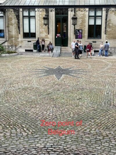 zero point of Belgium