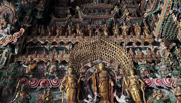 Xiaoxitian Temple in Xi County 隰县的小西天