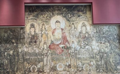 Buddha_of_Medicine Guangsheng Temple 药师佛佛会图 - 广胜寺壁画展览