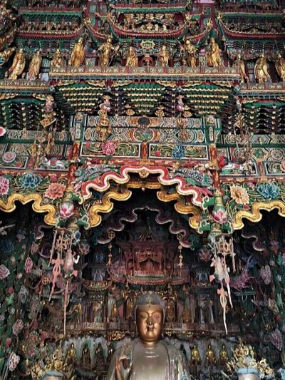 Xiaoxitian Temple in Xi County 隰县的小西天