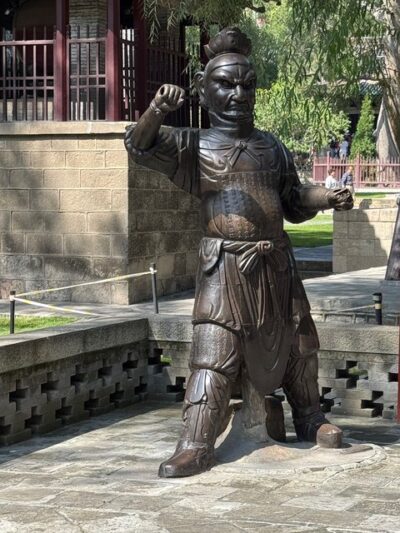 Jinci Temple Iron Man Terrace 晋祠金人台