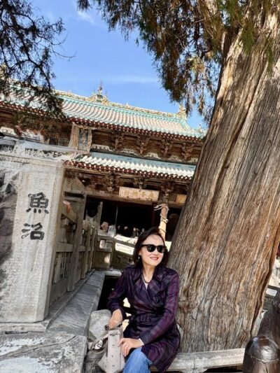 Jinci Temple Fish Pond Flying Bridge 晋祠鱼沼飞梁