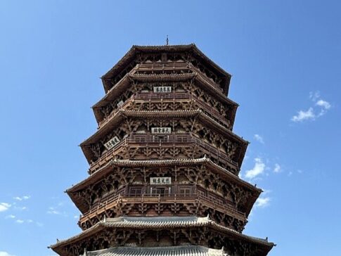 yingxian-wooden-pagoda-shanxi-china 应县木塔