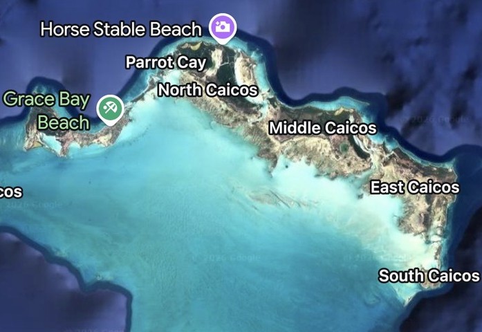 Turks and Caicos Map