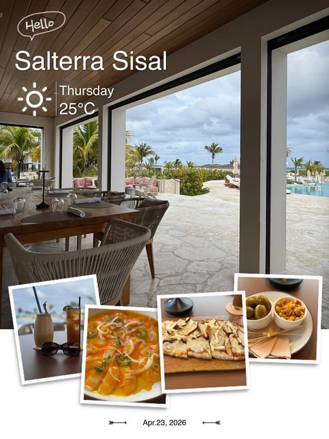 dinner at Sisal