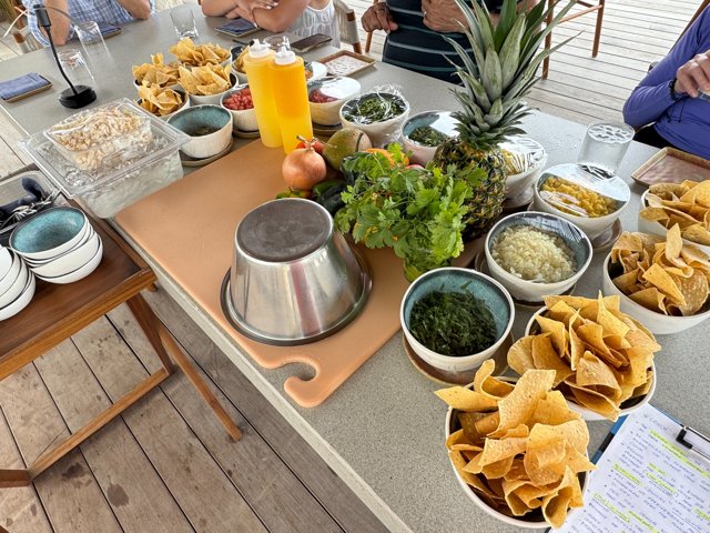 Conch Salad Making