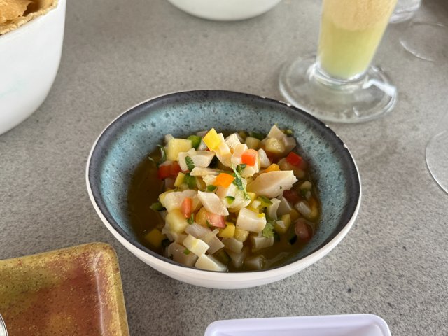 Conch Salad Making