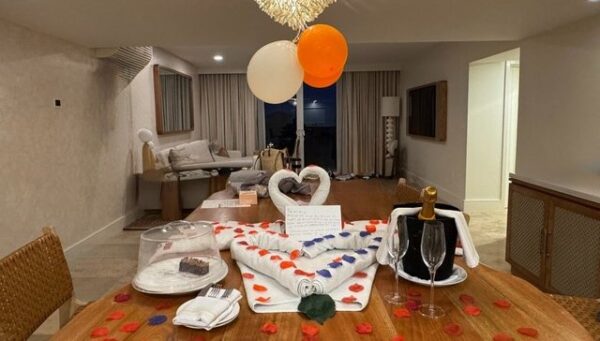 Anniversary surprise