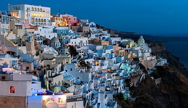 Greece Santorini Fira FIRA village